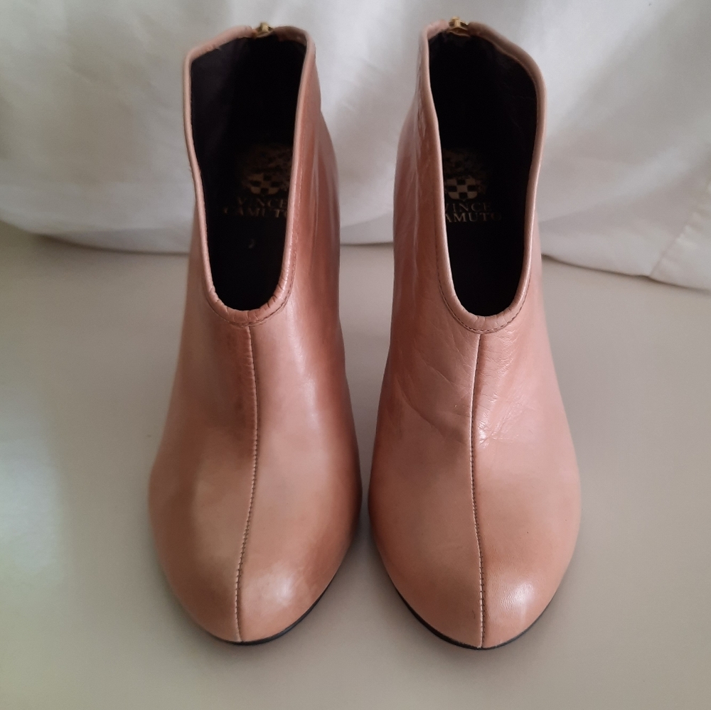 Vince Camuto Pink Ankle Booties